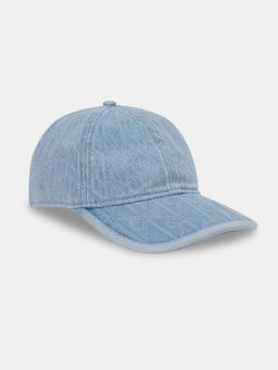 Calvin Klein - Logo Light-Blue Cotton Baseball Cap