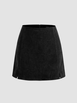 Cider - Corduroy High Waist Split Skort ()
