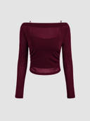 Burgundy color option