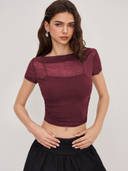 Burgundy color option, Currently selected