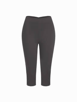 Cider - Low Rise High Stretch Split Knee Length Leggings