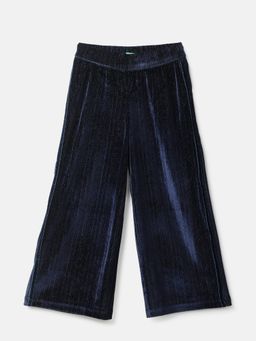 United Colors of Benetton - Girls Self Designed Regular Fit Palazzos