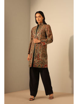 Dusala India - Nuria Fine Wool Silk Full Jacket
