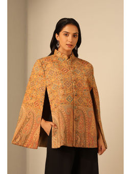 Dusala India - Anibha Fine Wool Silk Cape