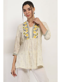 Rangriti - Women Olive Viscose Rayon Straight Kurti