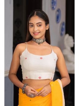 Sutra Art of Clothing - Aadhunik Jamdani Stitched Blouse