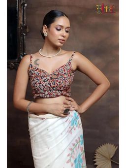 Sutra Art of Clothing - Rangoli Kalamkari Stitched Blouse