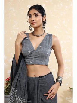 Sutra Art of Clothing - Aabhasa Jamdani Stitched Blouse