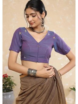 Sutra Art of Clothing - Jamuni Jamdani Stitched Blouse