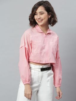KASSUALLY - Pink Solid Top