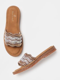 Marc Loire - Women Copper Embellished Sandals