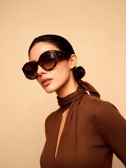 IDEE - S2893 C2P 54 Brown Lens Sunglasses for Women (54)