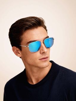IDEE - IDS2792C3SG - UV Protected Solid Sunglasses for Men (61)