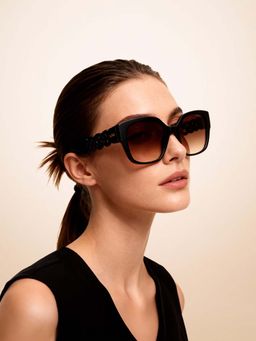 IDEE - Brown Square 100% Uv Protected Sunglasses For Women Size 54