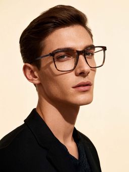Police - Eyewear For Men With Havana Acetate Frame (Size 53)