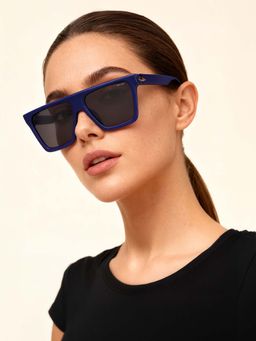 Police - Splm01K 57 9Lr Sunglasses Square Grey (57)