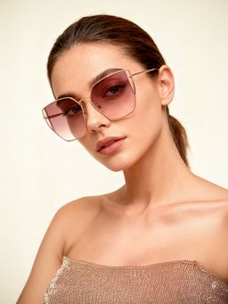 Police - Spll38K 57 8Fc Sunglasses Butterfly Pink (57)