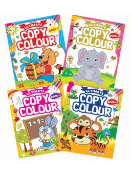Dreamland - Ultimate Copy Colour 4 Titles Children Drawing Painting Colouring