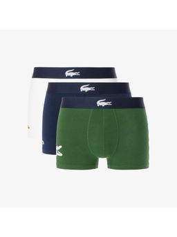 Lacoste - Stretch Cotton Multicolor Trunks (Pack of 3)