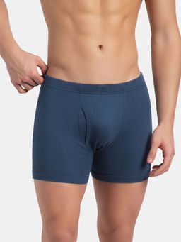 Jockey - 8008 Men Cotton Solid Boxer Brief - Dark Denim