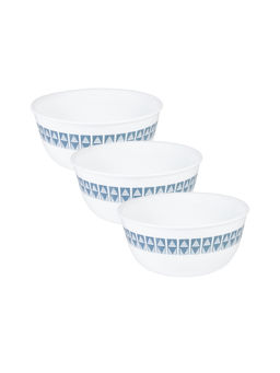 Corelle - Livingware Wheeler Diamond 828ml Curry Bowl Pack of 3