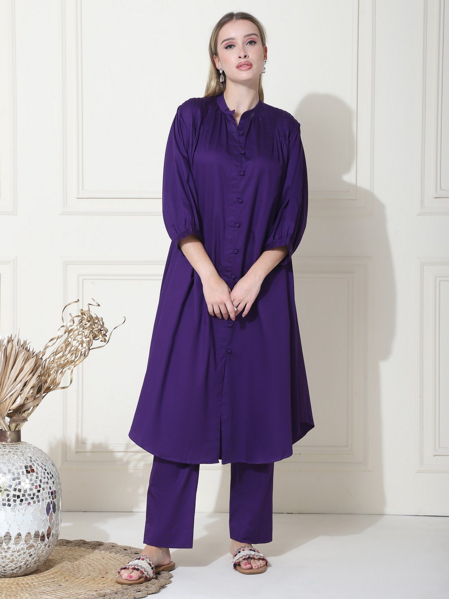 Serah, Cotton Pakistani Kurta with Pant