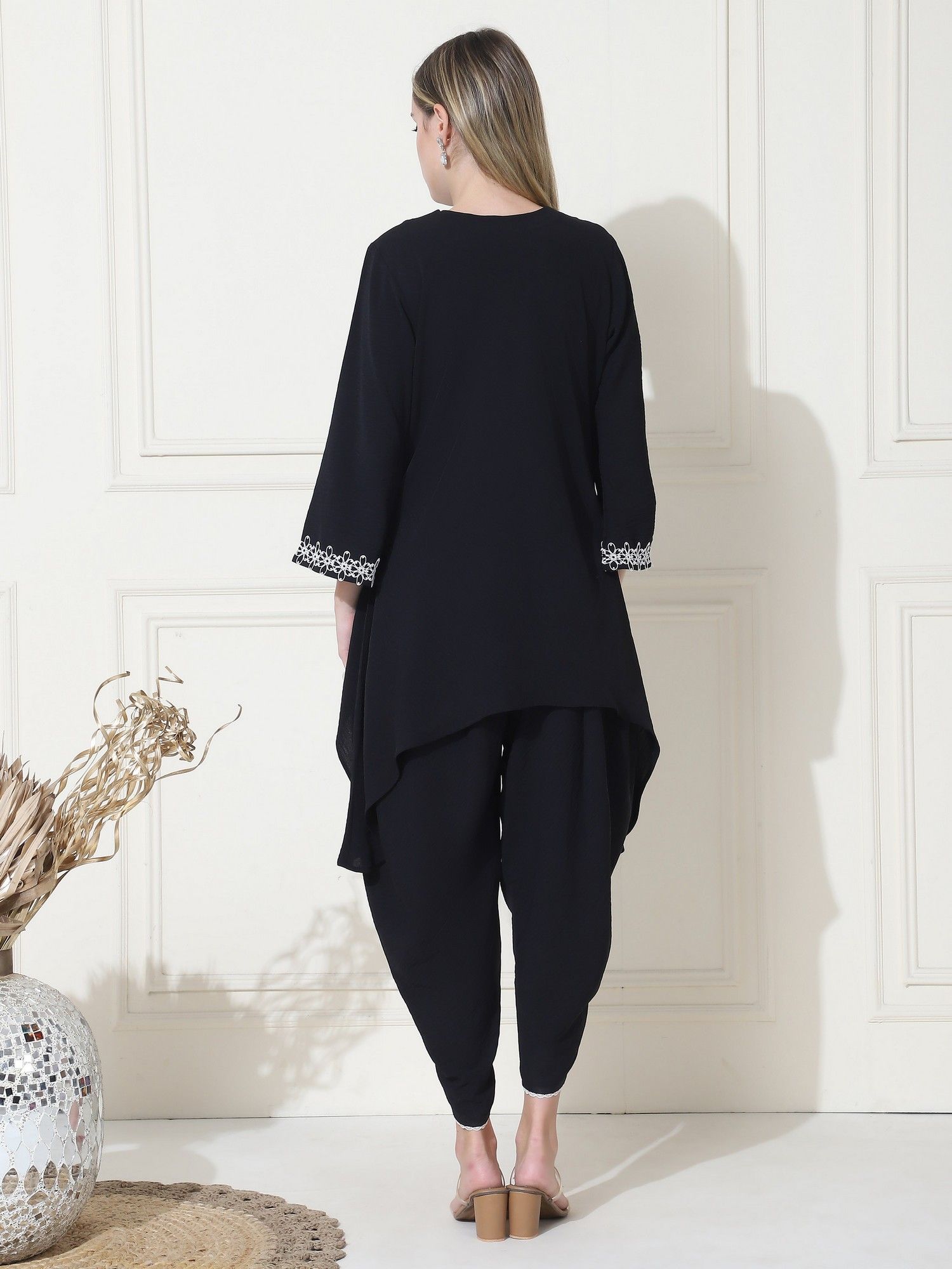 Rubia Pakistani Kurta with Dhoti