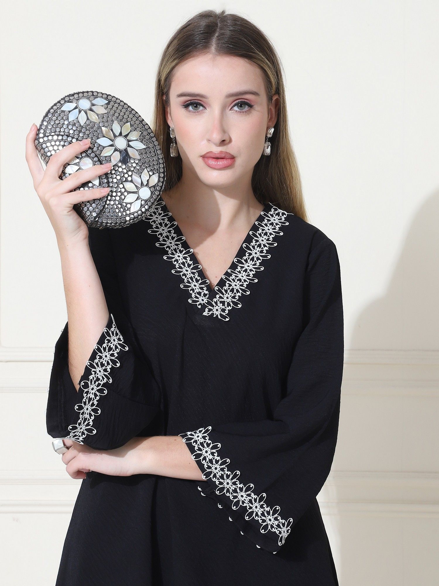 Rubia Pakistani Kurta with Dhoti