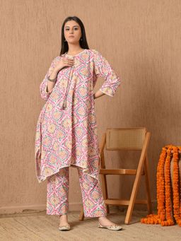 KELIN - Nitya Loose Fit Printed Cambric Kurta with Pant