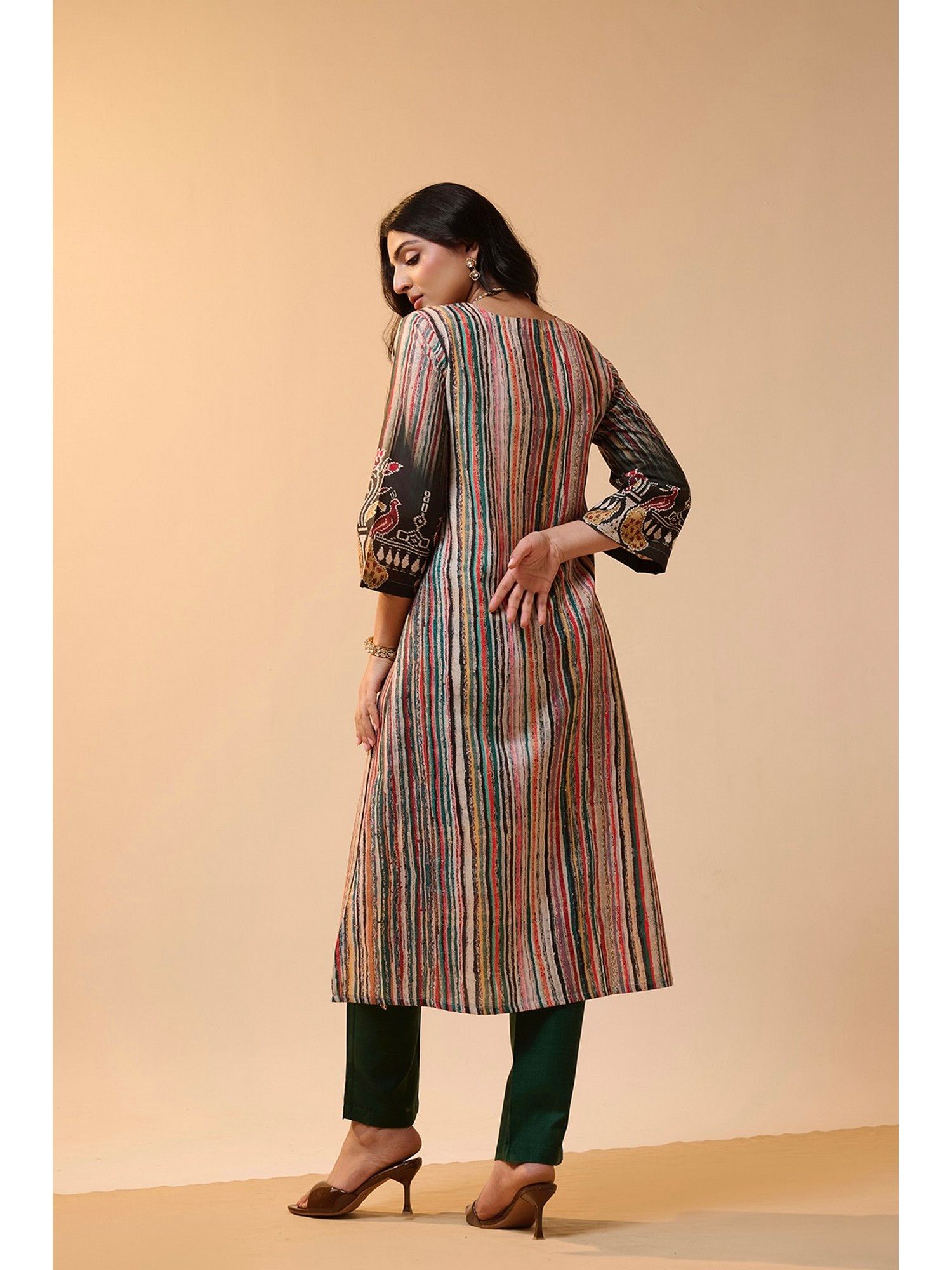 Saheli Stripes Kurta with Pant