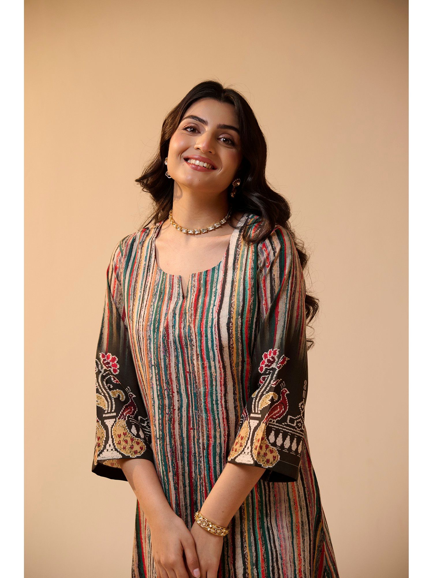 Saheli Stripes Kurta with Pant