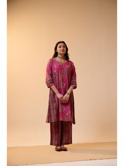 Ekana Label - Rosy Rush Kurta with Pant