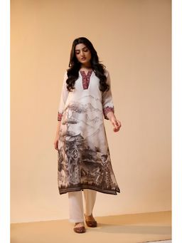 Ekana Label - Pahadi Pehlu Kurta with Pant