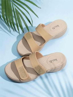 Inc.5 - Womens Beige Casual Solid Round Toe Sandals