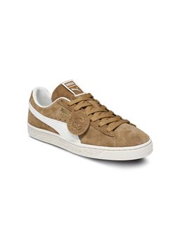 Puma - Unisex Beige Suede Charles F. Stead V Sneakers