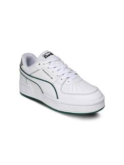Puma - Porsche Unisex White Legacy CA Pro Leather Motorsport Sneakers
