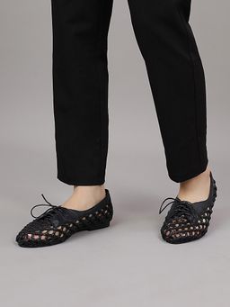Tao Paris - Women Black Larry Ballerina