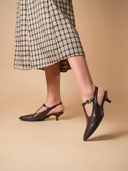 Theater - Women Keaton Brown Kitten Heels