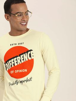 Difference of Opinion - Cream Graphic T-shirt