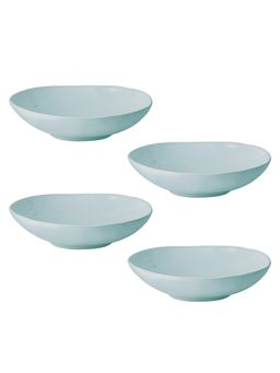 La Rochere - Abeille Blue Ceramic Deep Pasta Plate - 920Ml (Pack of 4)
