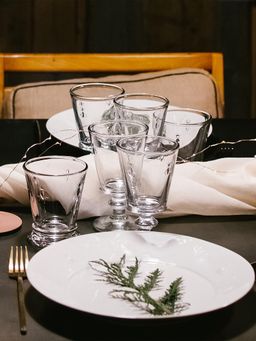 La Rochere - Abeille Transparent Little Bee Shooters Tumbler Glass - 60ml (Pack of 6)