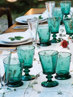 La Rochere - Abeille Green Wine Glass - 240ml (Pack of 6)