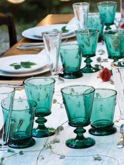 La Rochere - Abeille Green Wine Glass - 240ml (Pack of 6)