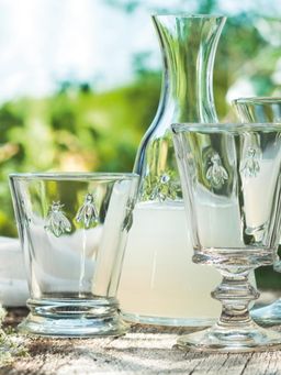 La Rochere - Abeille Transparent Tumbler Glass - 260ml (Pack of 4)