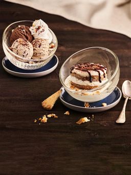 La Rochere - Bubble Transparent Ice Cream Cup Glass - 130Ml (Pack of 6)