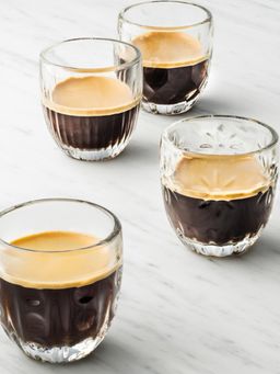 La Rochere - Troquet Transparent Espresso Cup Glass - 100ml (Pack of 6)