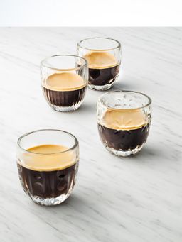 La Rochere - Troquet Transparent Espresso Cup Glass - 100ml (Pack of 6)