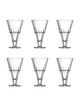 La Rochere - Excelsior Transparent Ice Cream Cup Glass - 390Ml (Pack of 6)