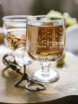 La Rochere - Parisienne Transparent Stemmed Wine Glass - 250ml (Pack of 4)