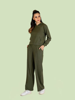 Nite Flite - Women Versa Style Co-Ord Olive Green (Set of 2)